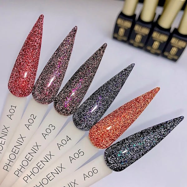 Gél lak na nechty Phoenix č. B05 Milano Cosmetic