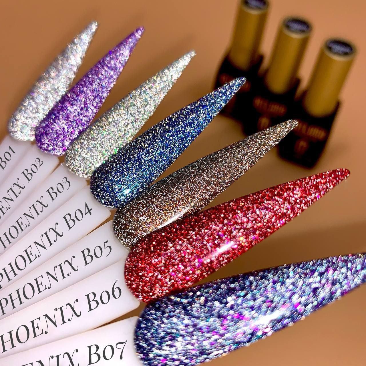 Gél lak na nechty Phoenix č. A05 Milano Cosmetic
