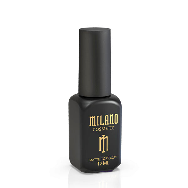 Matný vrchný lak na nechty Matte Rubber Top Coat Milano Cosmetic